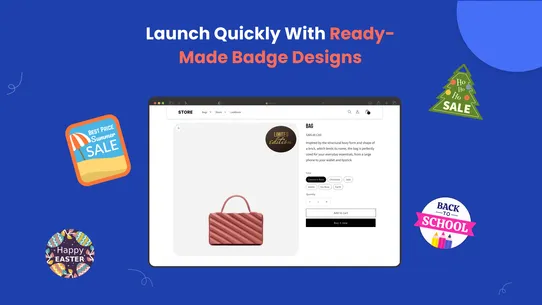 GA: Product Labels &amp; Badges screenshot