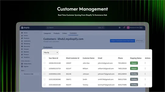 Kommerce Hub screenshot