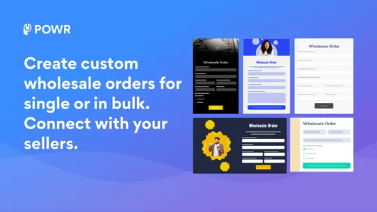 POWR: Wholesale Orders screenshot