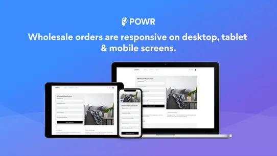 POWR: Wholesale Orders screenshot