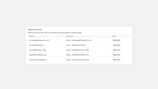 Repeatly — Wholesale Reorders screenshot