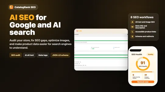 CatalogRank SEO screenshot