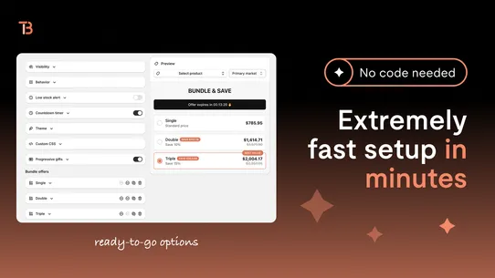 Tuesday: Free Bundles &amp; Upsell screenshot