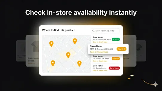 Store Locator &amp; Stock Map screenshot