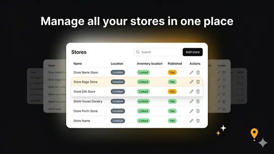 Store Locator &amp; Stock Map screenshot