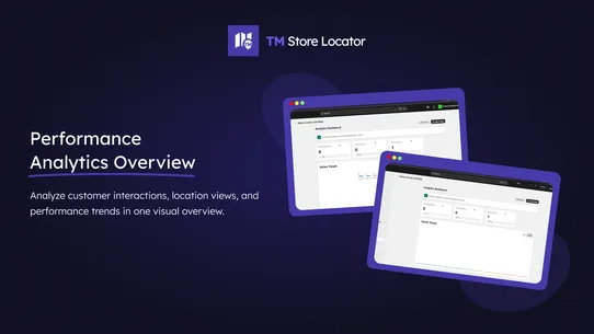 TM Store Locator ‑ Google Maps screenshot