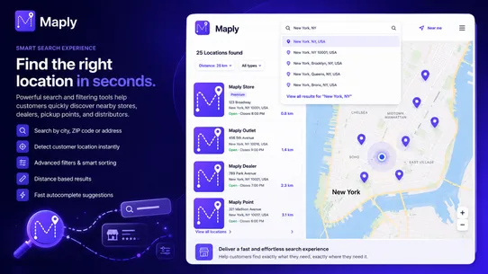 Maply Store Locator screenshot
