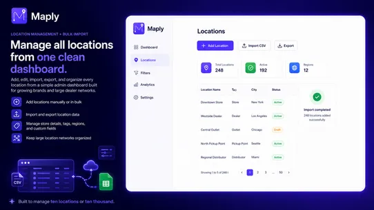 Maply Store Locator screenshot