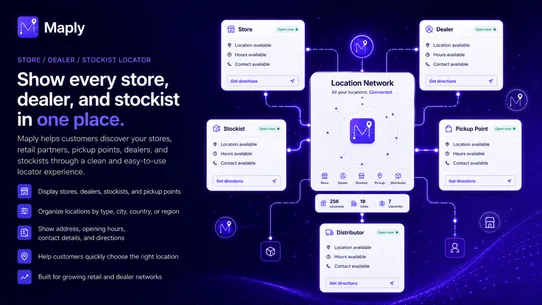 Maply Store Locator screenshot