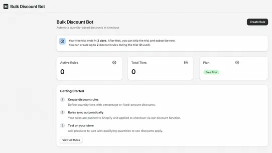 Bullk Discount Bot screenshot