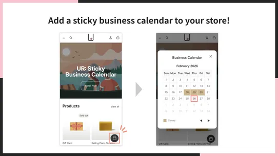 UR: Sticky Business Calendar screenshot