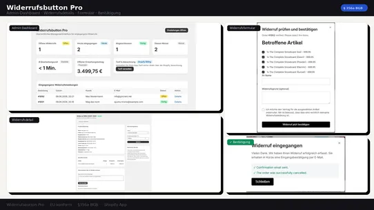 Wiederruf Button Pro screenshot