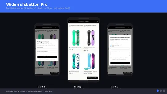 Wiederruf Button Pro screenshot