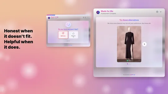 SIXFIT.AI ‑ Tailored for Her screenshot