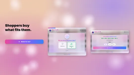 SIXFIT.AI ‑ Tailored for Her screenshot