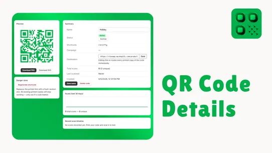 QRC ‑ QR Code Generator screenshot