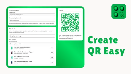 QRC ‑ QR Code Generator screenshot