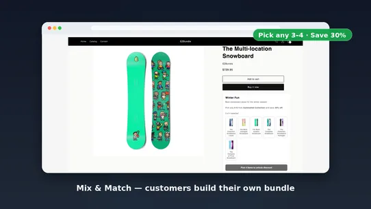 EZBundle ‑ Bundle Upsell App screenshot