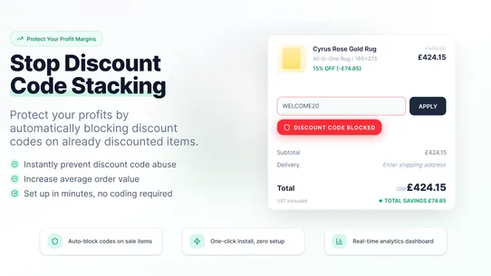 SDB ‑ On Sale Discount Blocker screenshot