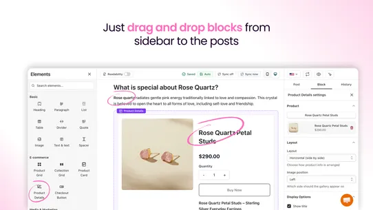vevy: SEO Blog Builder, Writer screenshot