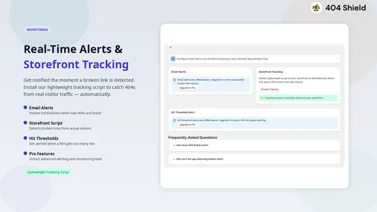 404 Shield: Redirect Manager screenshot