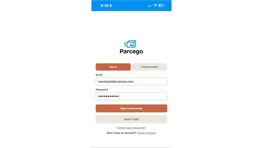 Parcego screenshot