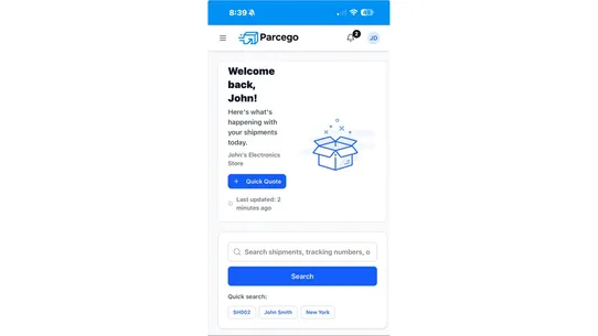 Parcego screenshot