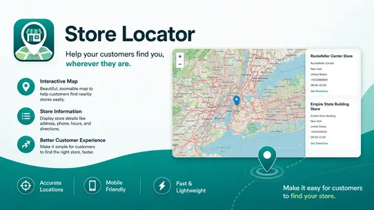 Wonder Locator: Store Locator screenshot