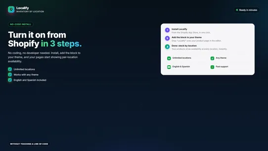 Localify: Store Stock screenshot