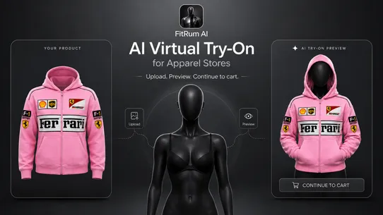 FitRum AI Virtual Try‑On screenshot