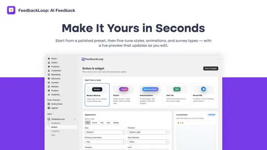 FeedbackLoop: AI Feedback screenshot