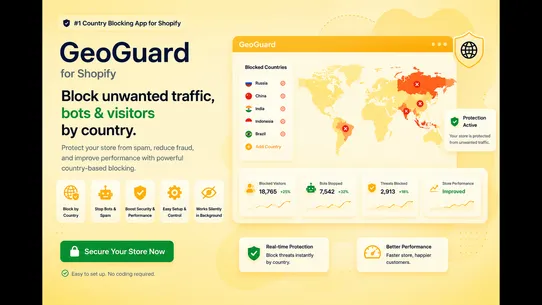 Geoshield ‑ Country blocker screenshot