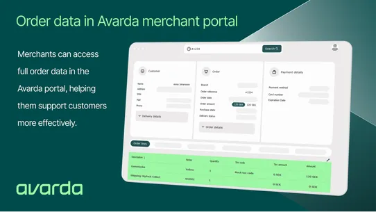 Avarda Extension screenshot