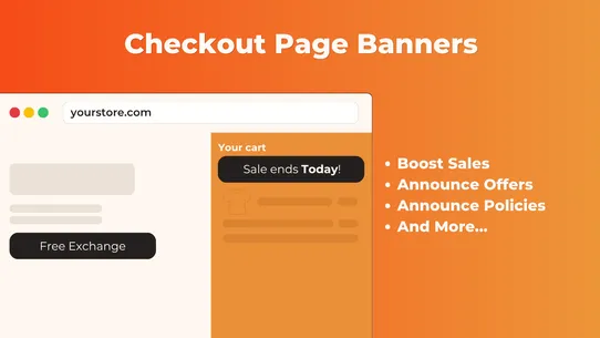 Hoppy Announcement Bar, Banner screenshot