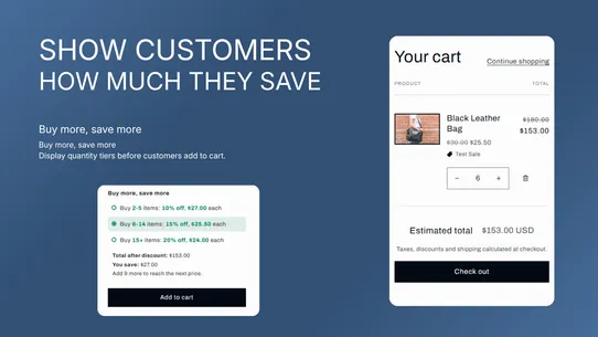 Azent ‑ Quantity Discounts screenshot