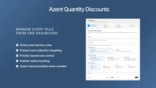 Azent ‑ Quantity Discounts screenshot