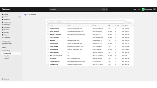 DataWing screenshot