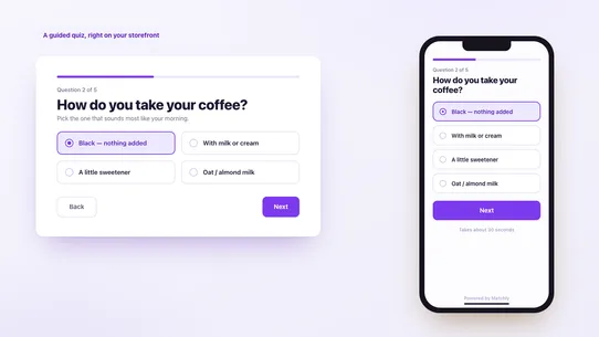 Matchly ‑ Quiz &amp; Forms Builder screenshot