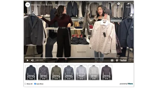 VStore Shoppable Videos screenshot