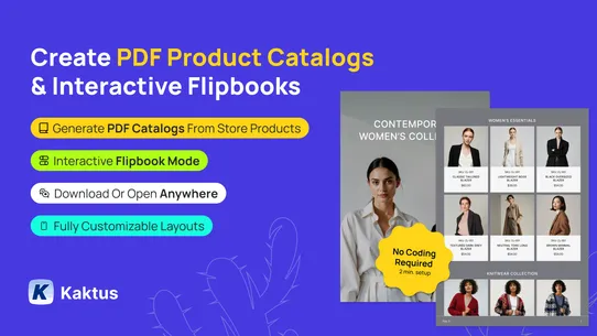 K: PDF Product Catalog Maker screenshot