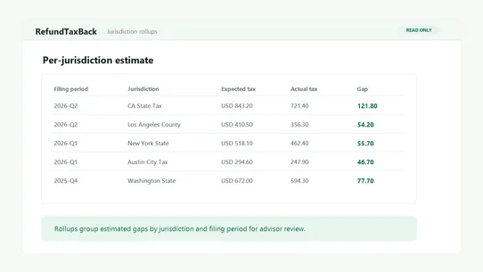 Radom RefundTaxBack screenshot