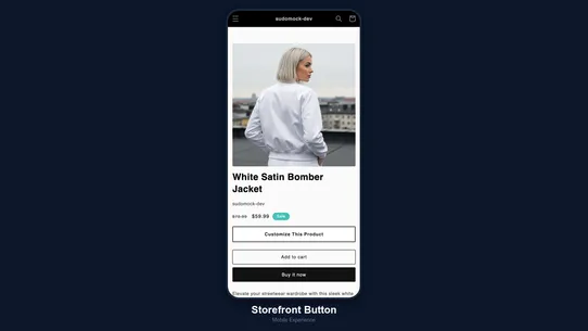 SudoMock ‑ Product Customizer screenshot