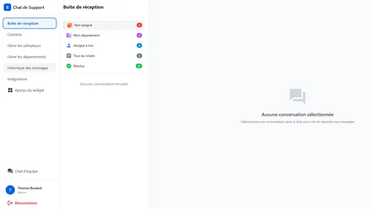 Crewdle Support Chat screenshot