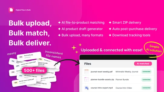 BULK Digital Downloads ‑ BDD screenshot