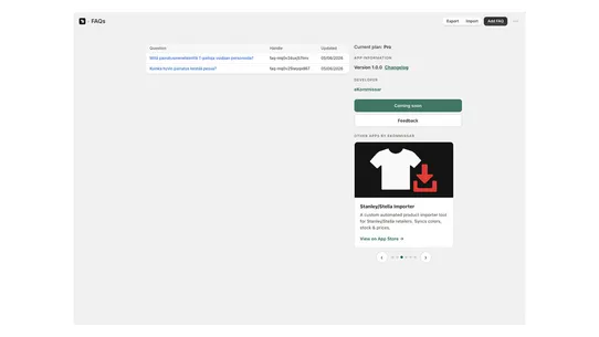 FAQed with SEO screenshot