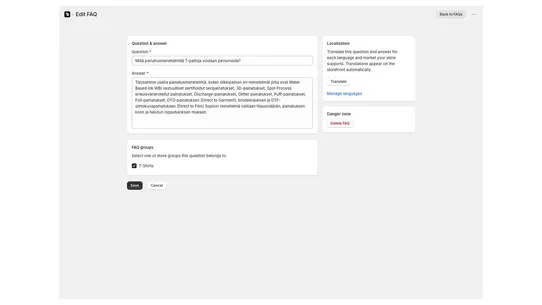 FAQed with SEO screenshot