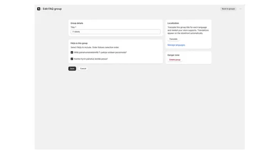 FAQed with SEO screenshot