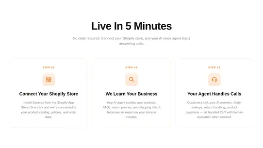 Soravox screenshot