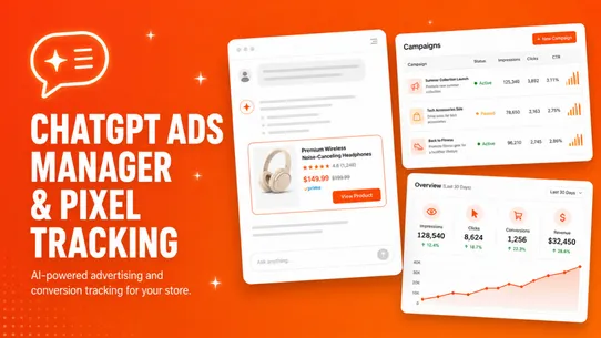 ChatGPT Ads &amp; Pixel Tracker screenshot