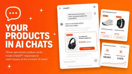 ChatGPT Ads &amp; Pixel Tracker screenshot